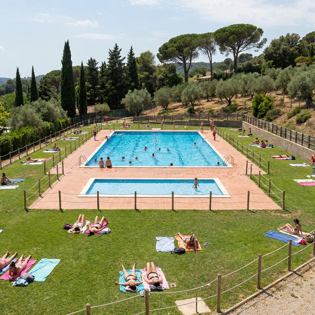 Piscinas en Zarra (Valencia)